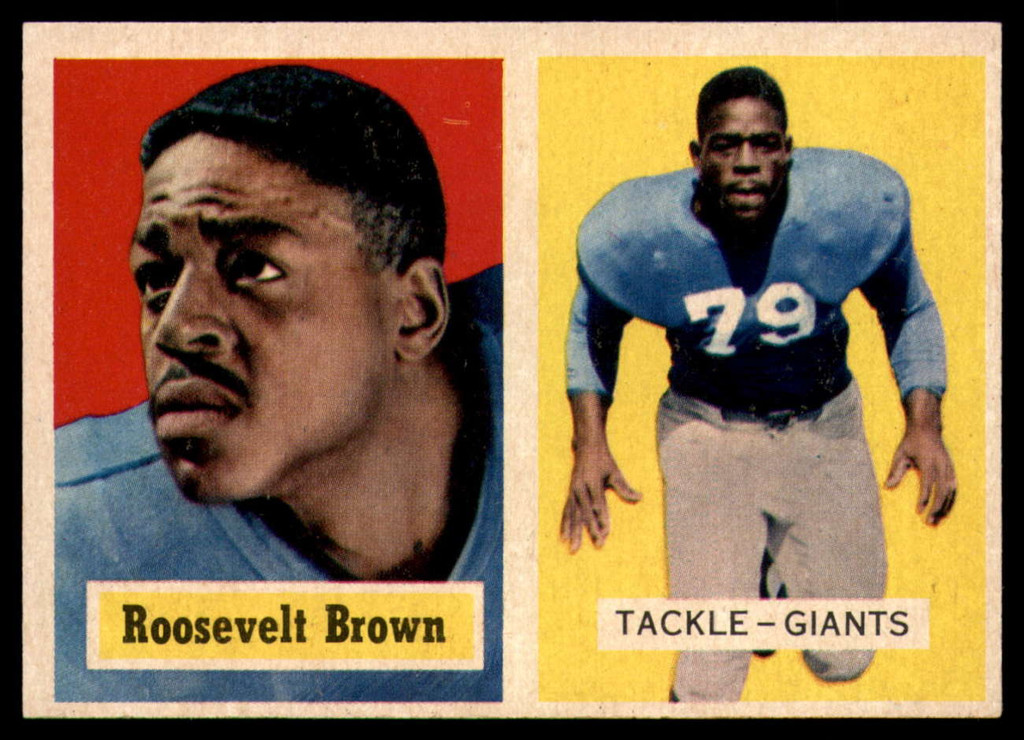 1957 Topps #11 Roosevelt Brown NM+  ID: 90683