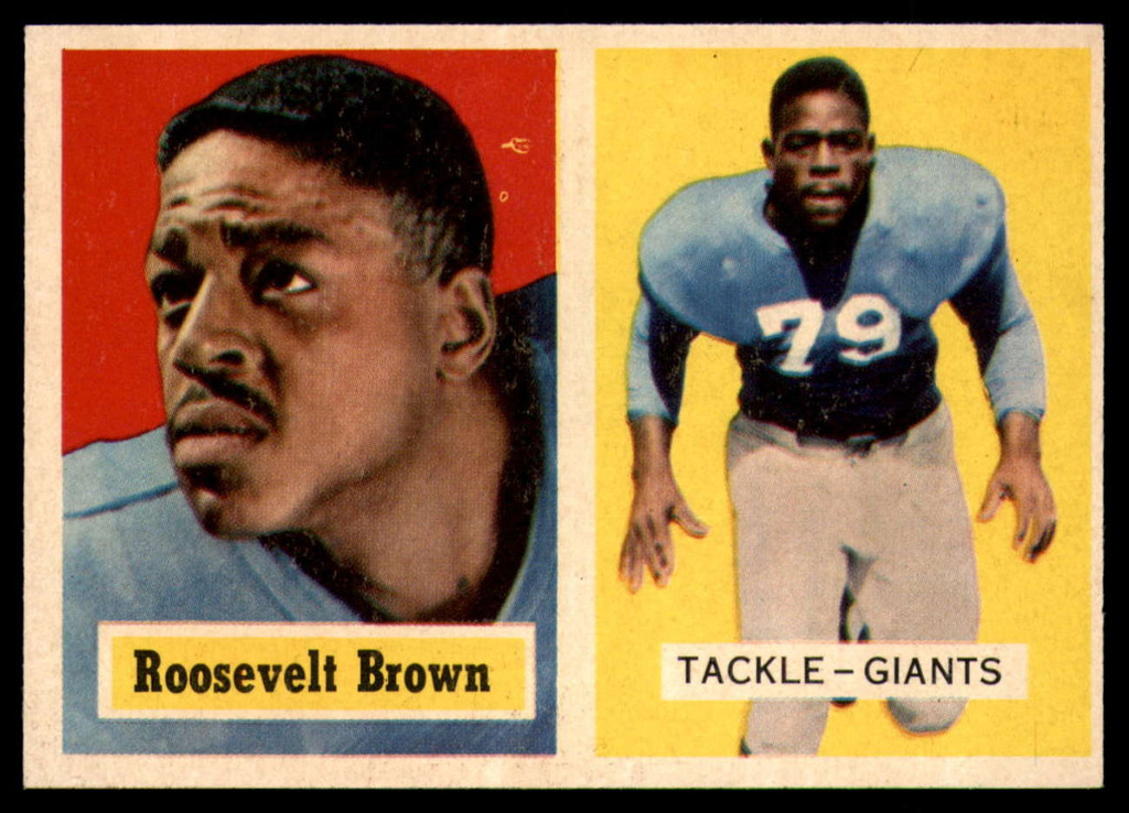 1957 Topps #11 Roosevelt Brown NM+  ID: 90684