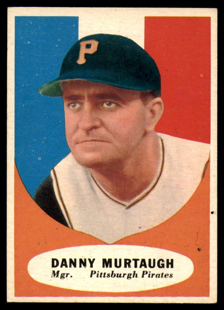 1961 Topps #138 Danny Murtaugh MG EX/NM  ID: 112189