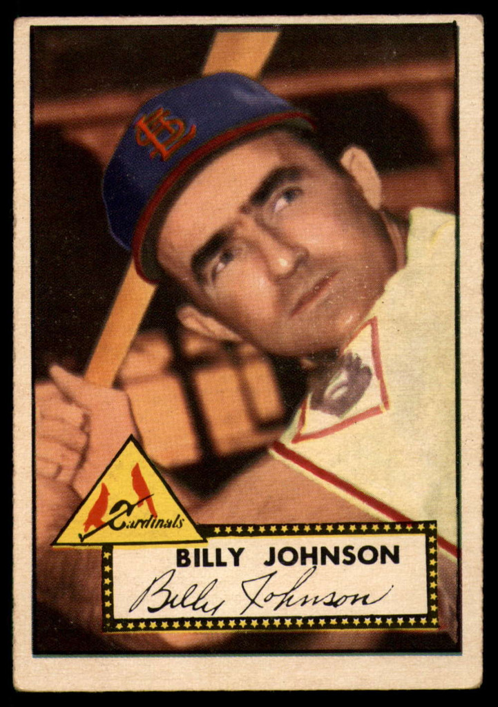 1952 Topps #83 Billy Johnson EX