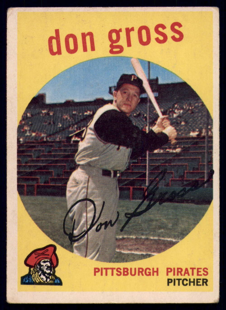 1959 Topps #228 Don Gross EX++ Excellent++  ID: 101454