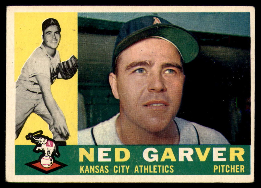 1960 Topps #471 Ned Garver Very Good  ID: 153172