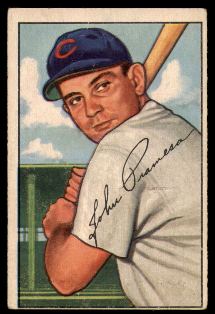 1952 Bowman #247 Johnny Pramesa VG ID: 77344
