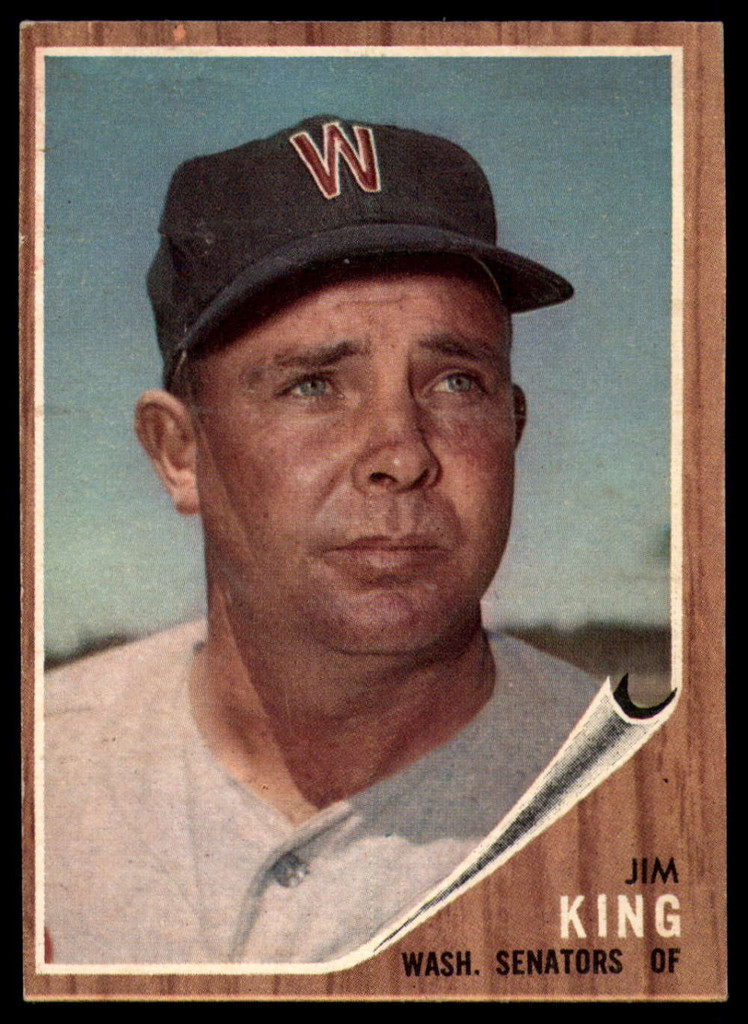 1962 Topps #42 Jim King UER EX Excellent 