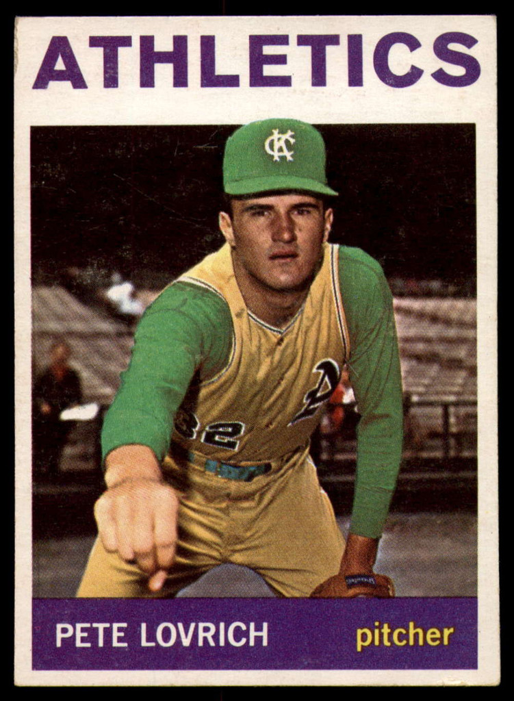 1964 Topps #212 Pete Lovrich Excellent+ 