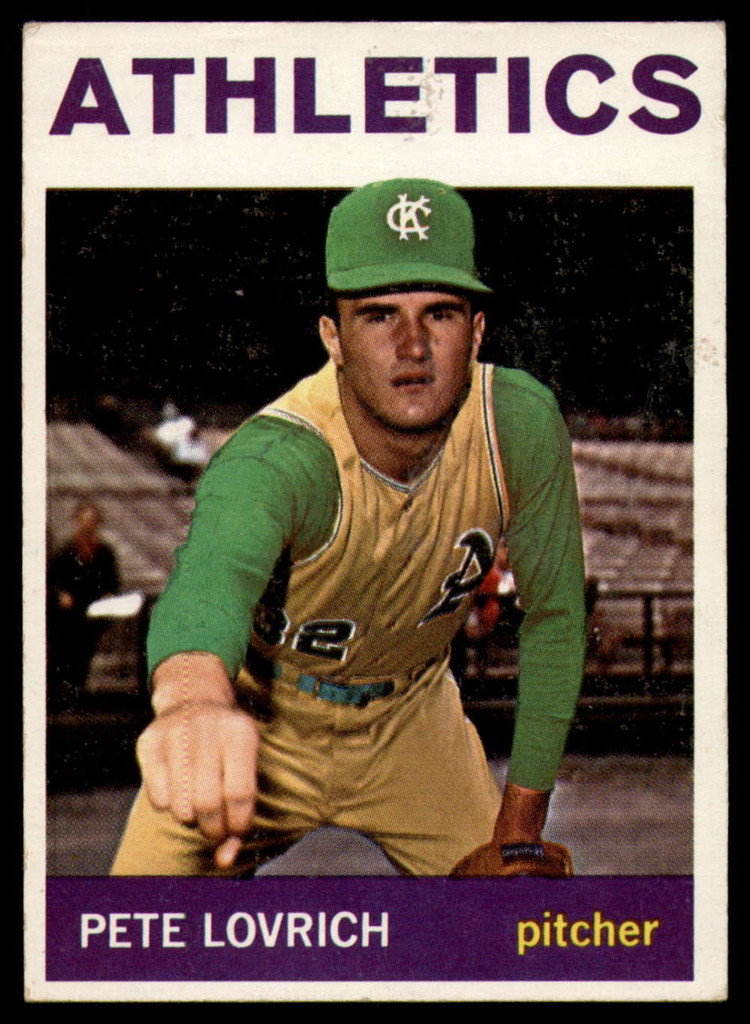 1964 Topps #212 Pete Lovrich EX++ Excellent++ 