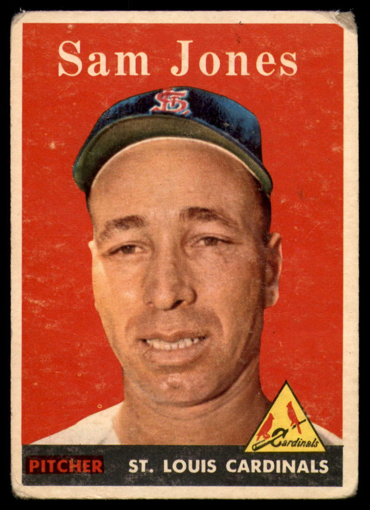 1958 Topps #287 Sam Jones VG Very Good 