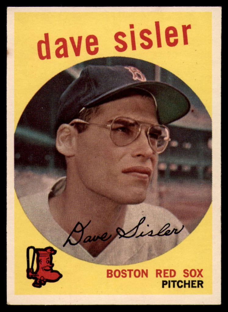 1959 Topps #384 Dave Sisler Excellent+  ID: 138961