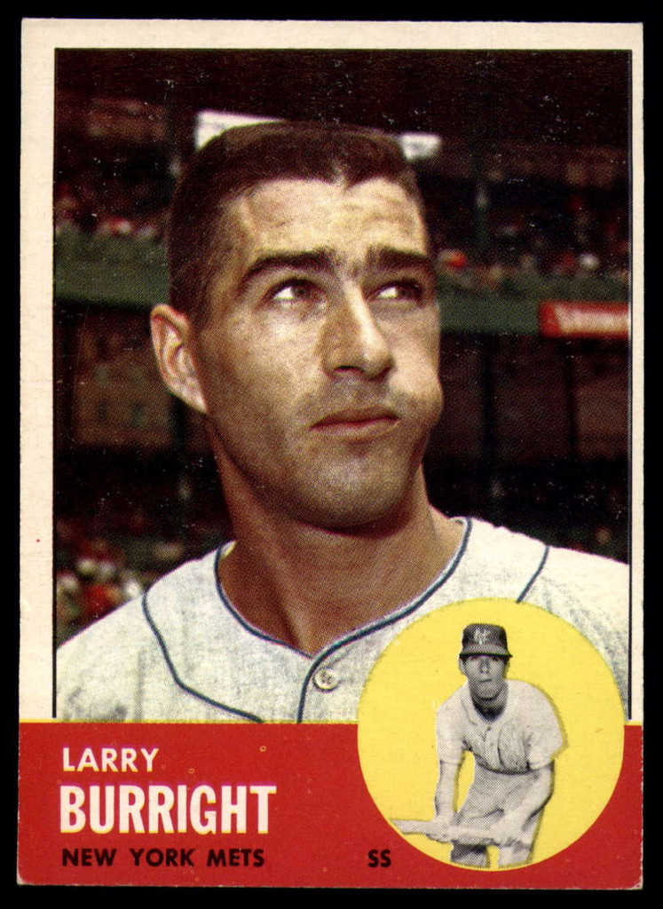 1963 Topps #174 Larry Burright EX++ Excellent++  ID: 113626