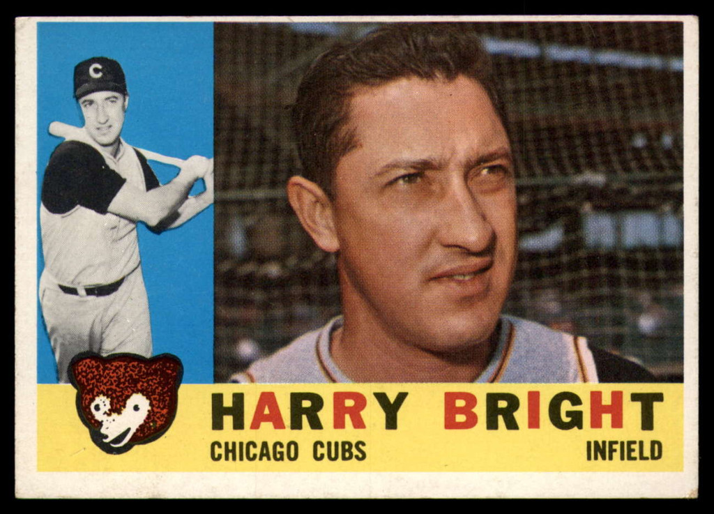 1960 Topps #277 Harry Bright Excellent+  ID: 168668
