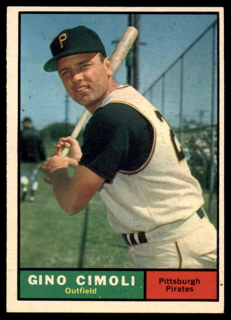 1961 Topps #165 Gino Cimoli Ex-Mint  ID: 145373