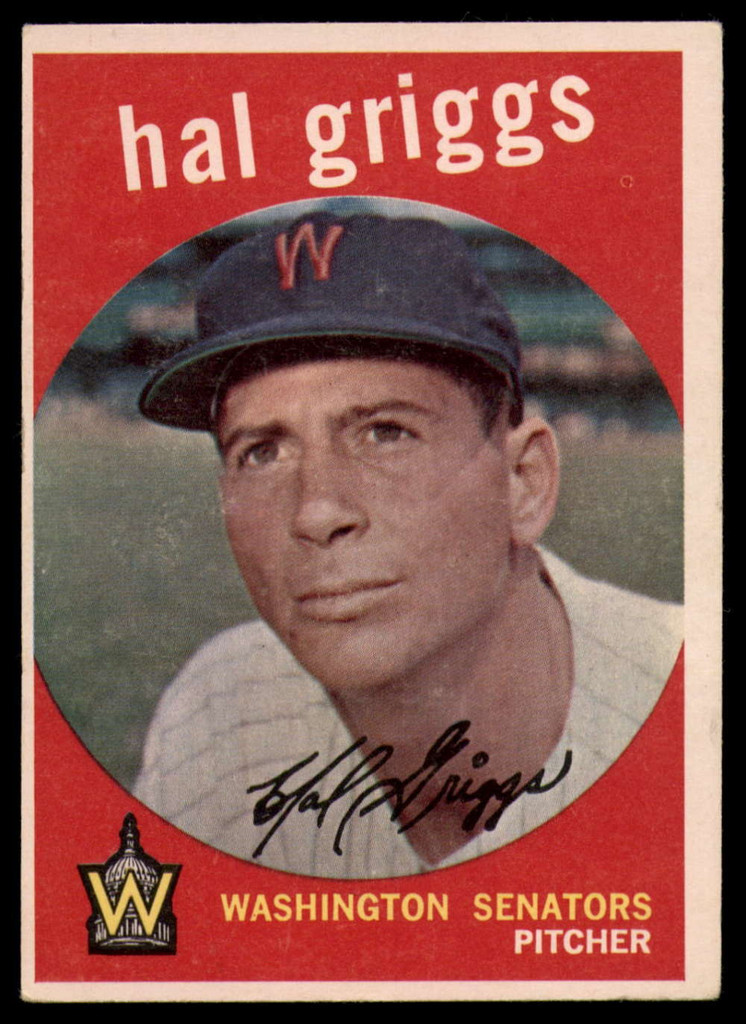 1959 Topps #434 Hal Griggs EX++ Excellent++ 