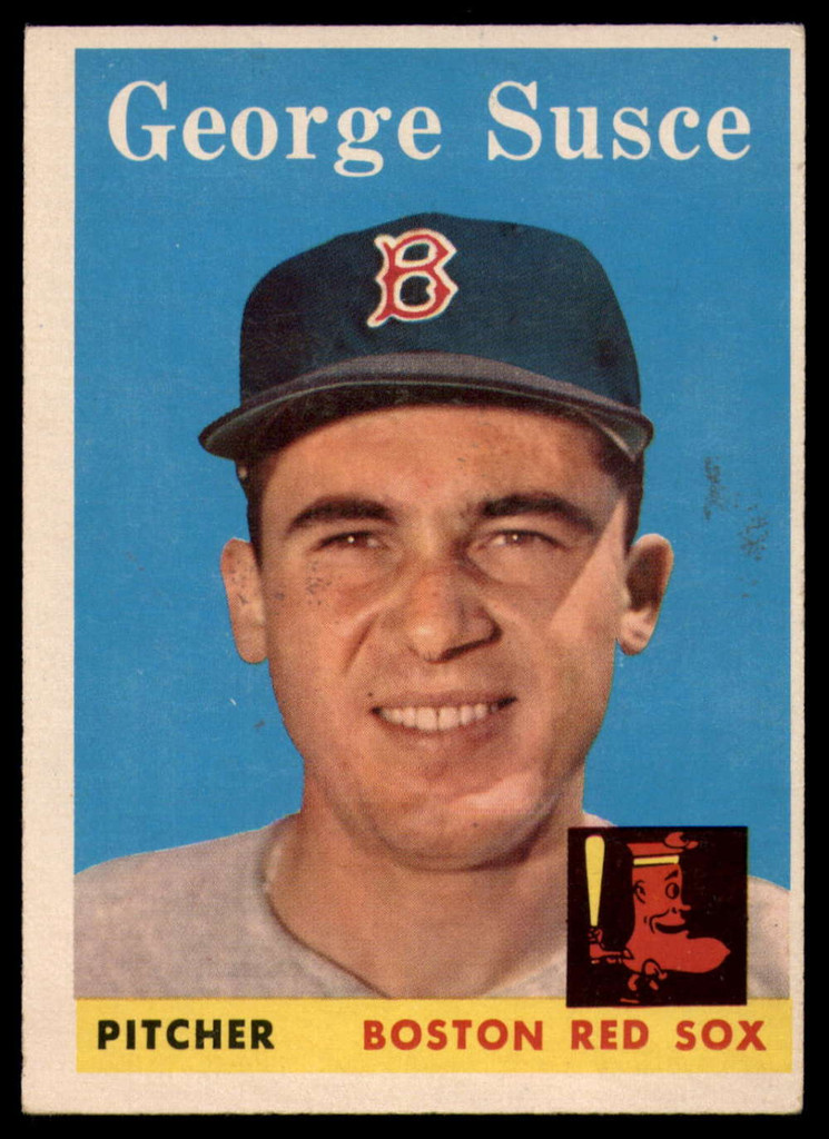 1958 Topps #189 George Susce VG Very Good  ID: 106222