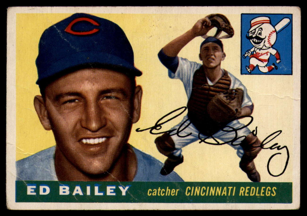 1955 Topps #69 Ed Bailey G Good 