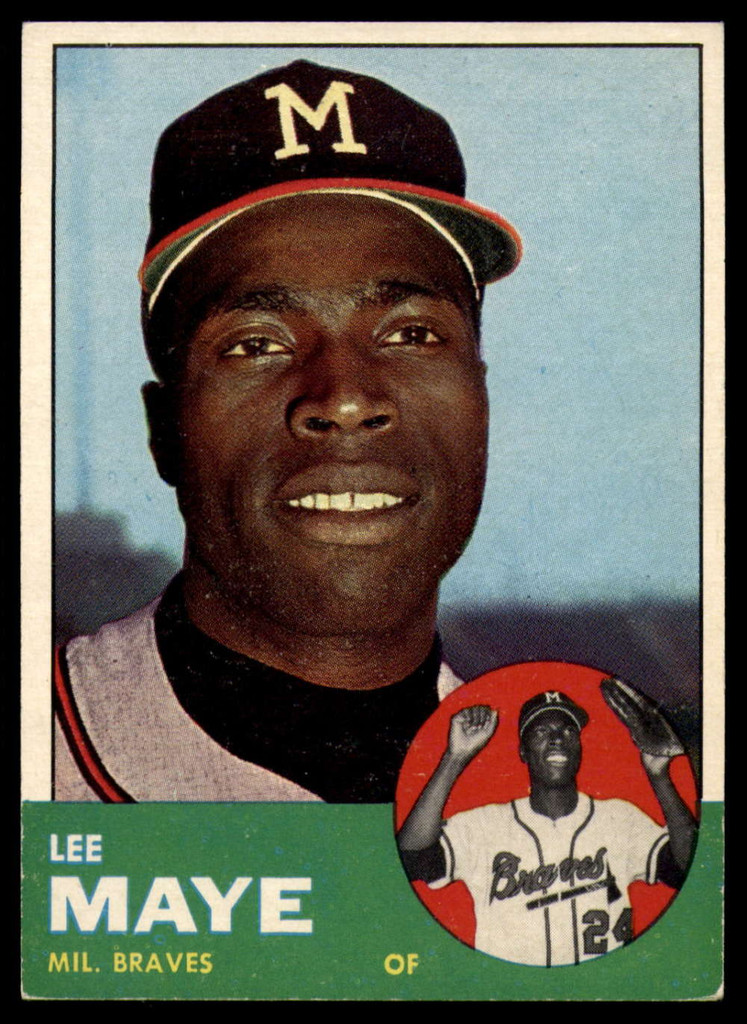 1963 Topps #109 Lee Maye EX++ Excellent++  ID: 113146