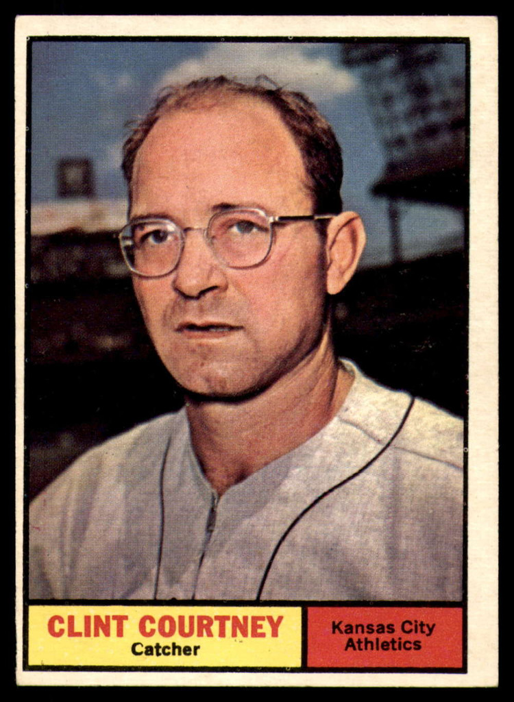 1961 Topps #342 Clint Courtney EX/NM 