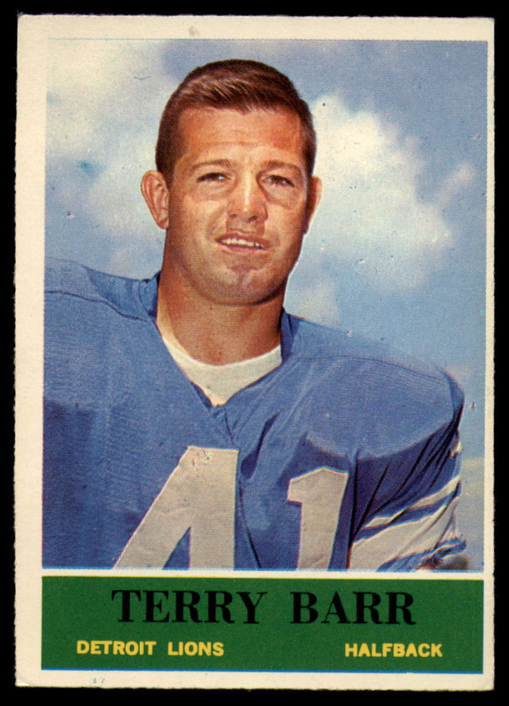 1964 Philadelphia # 57 Terry Barr Ex-Mint  ID: 140042