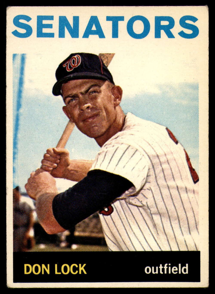 1964 Topps #114 Don Lock EX++ Excellent++ 