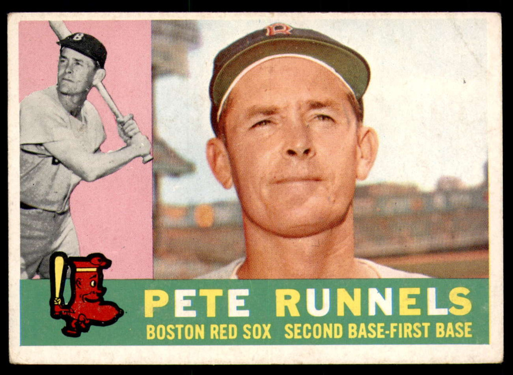 1960 Topps #15 Pete Runnels Very Good  ID: 195372