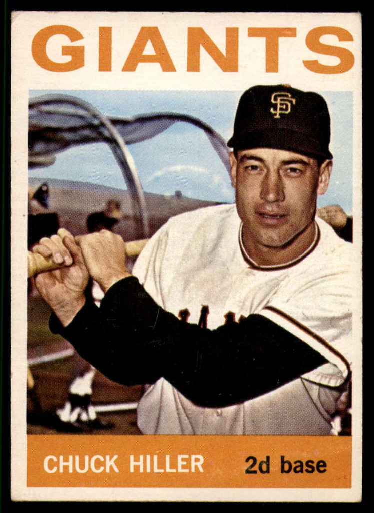 1964 Topps #313 Chuck Hiller Excellent  ID: 163890