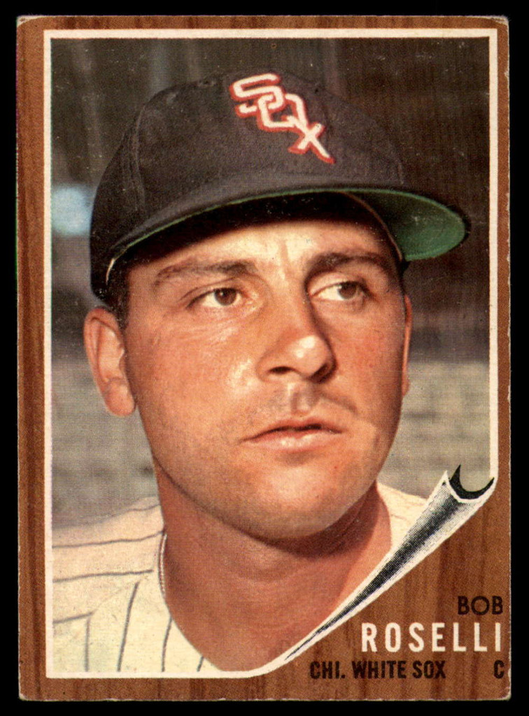 1962 Topps #363 Bob Roselli VG/EX Very Good/Excellent 