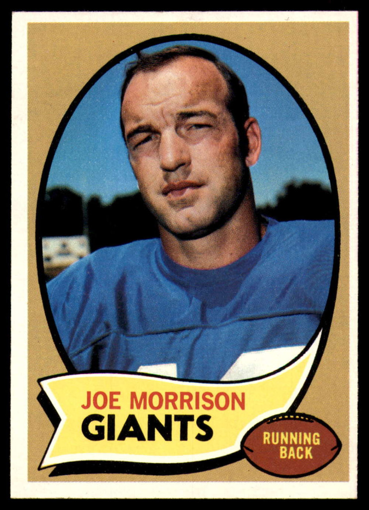 1970 Topps #105 Joe Morrison NM-Mint  ID: 154698