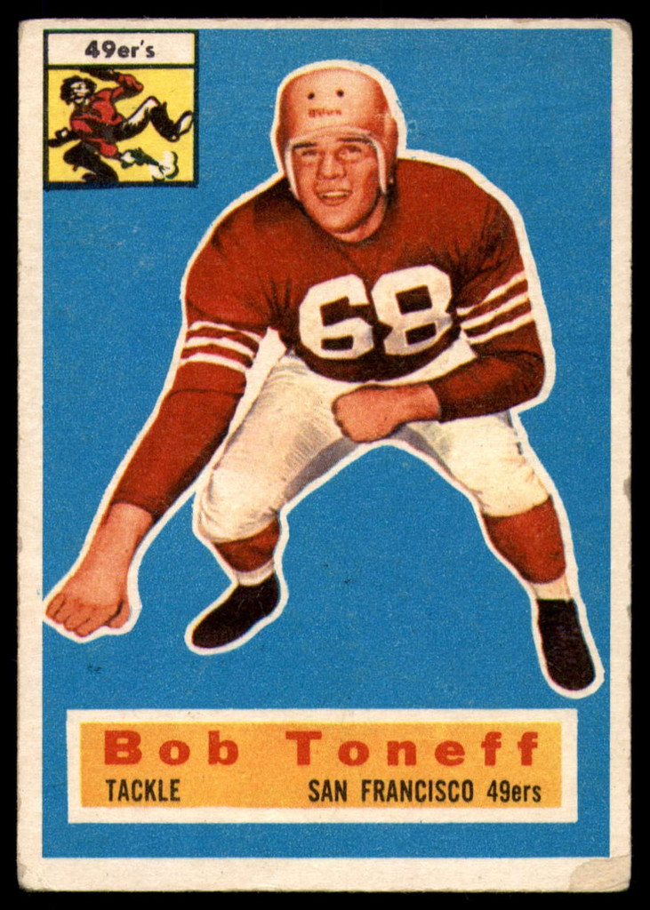 1956 Topps #98 Bob Toneff VG Very Good 