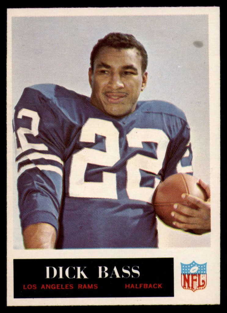 1965 Philadelphia #86 Dick Bass NM+ 