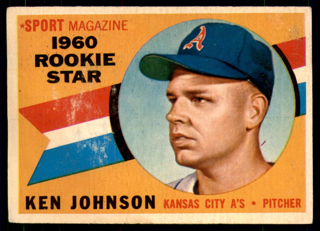 1960 Topps #135 Ken Johnson RS Excellent RC Rookie  ID: 196237