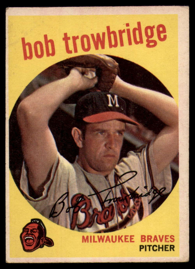 1959 Topps #239 Bob Trowbridge Excellent  ID: 161424
