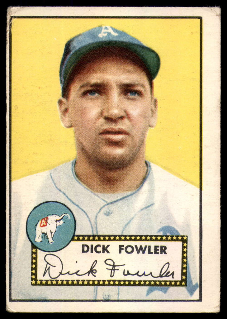 1952 Topps #210 Dick Fowler VG/EX