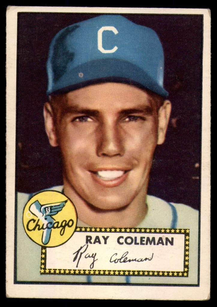 1952 Topps #211 Ray Coleman VG/EX