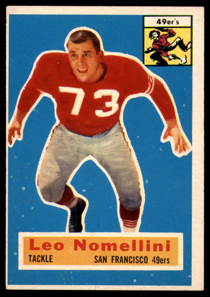 1956 Topps #74 Leo Nomellini EX/NM  ID: 90542