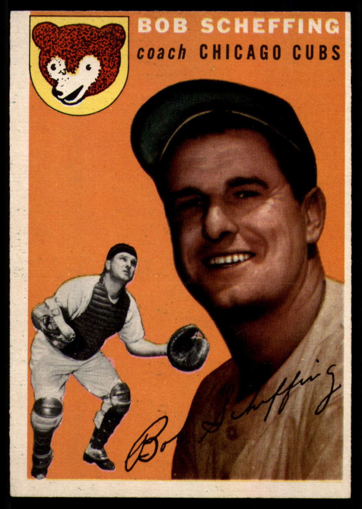 1954 Topps #76 Bob Scheffing CO NM+ ID: 55476