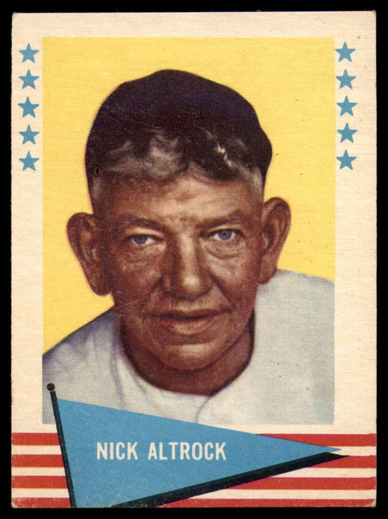 1961 Fleer #3 Nick Altrock Excellent+  ID: 175778