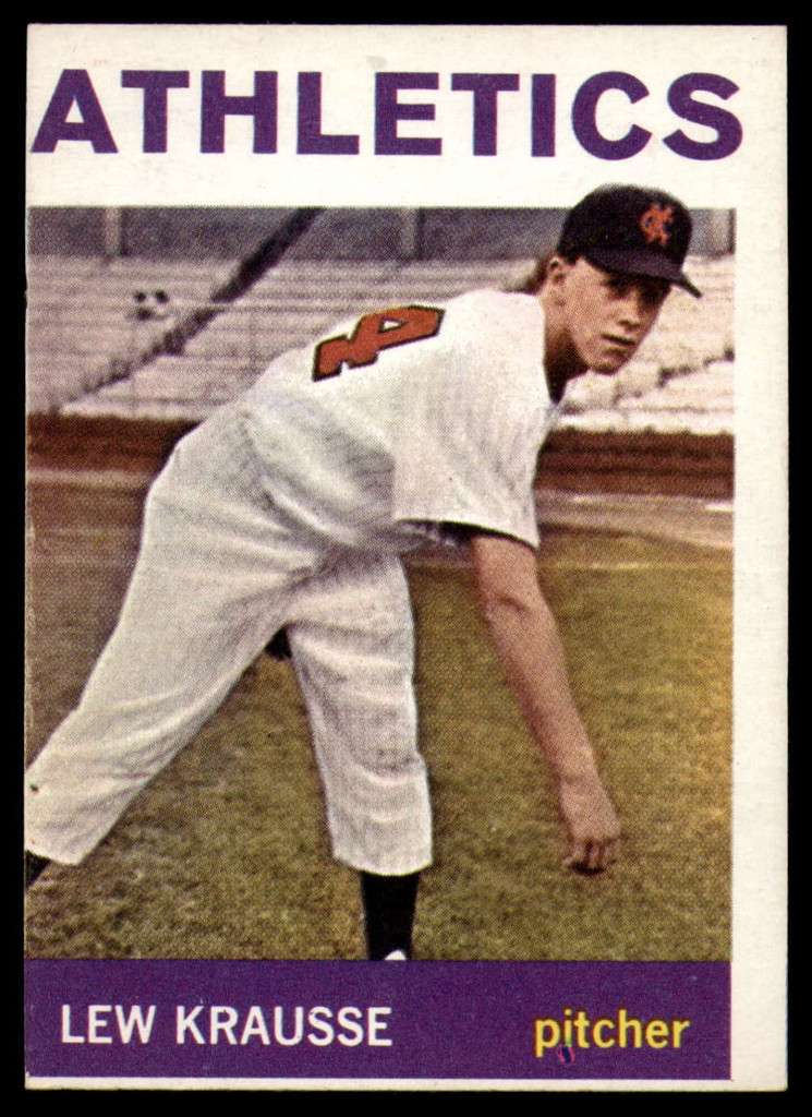 1964 Topps #334 Lew Krausse EX Excellent 