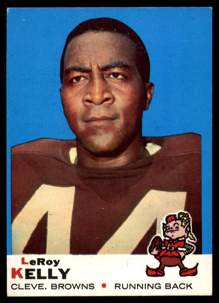 1969 Topps #   1 Leroy Kelly EX/NM