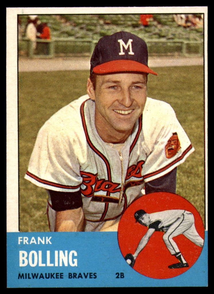 1963 Topps #570 Frank Bolling NM Near Mint  ID: 97482