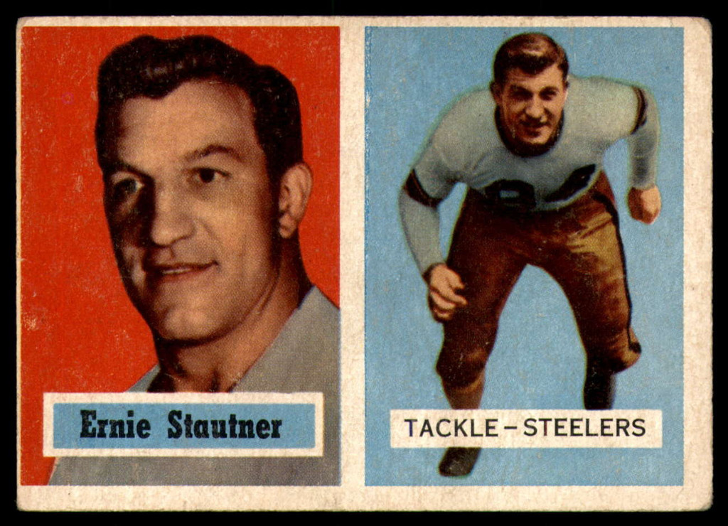 1957 Topps #92 Ernie Stautner DP EX