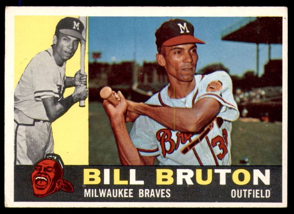 1960 Topps #37 Bill Bruton Excellent  ID: 195520