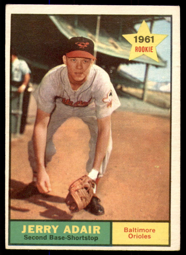 1961 Topps #71 Jerry Adair Excellent+  ID: 197571