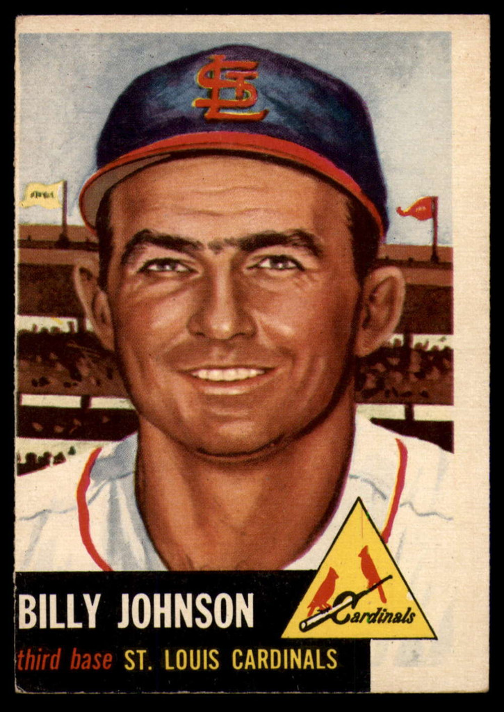 1953 Topps #21 Billy Johnson VG/EX