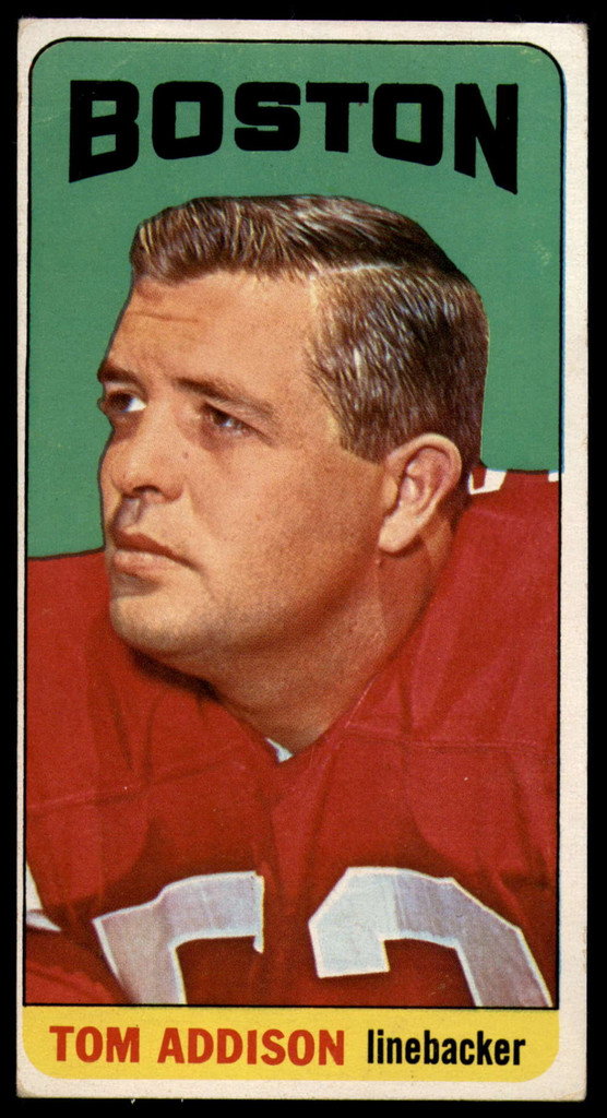 1965 Topps #   1 Tommy Addison VG SP