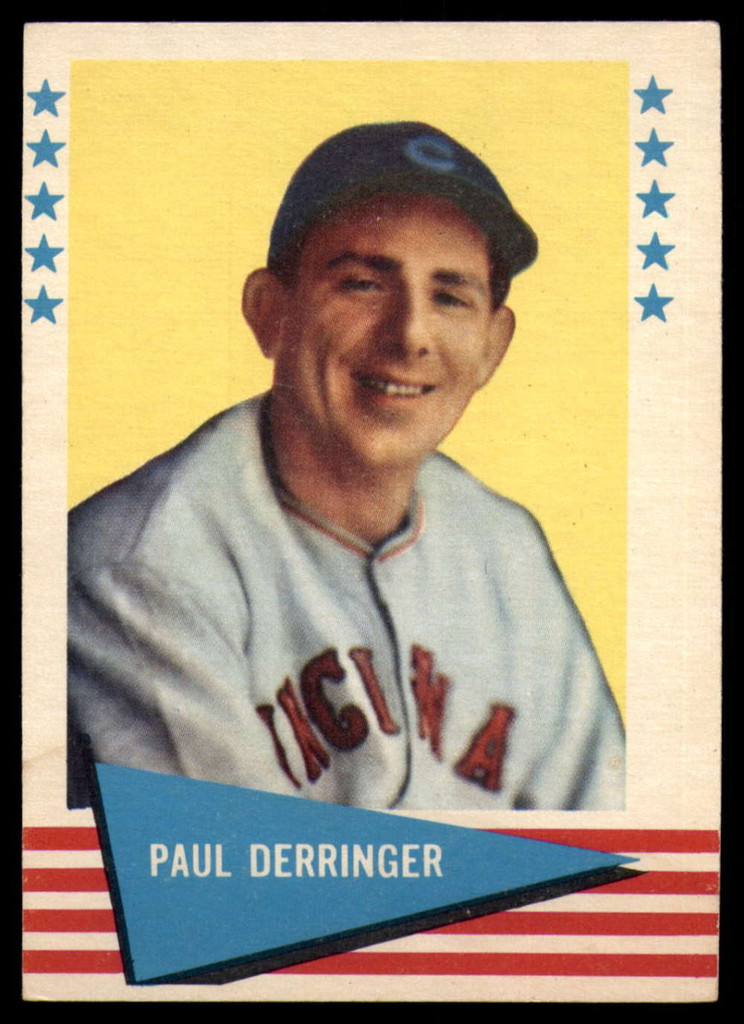 1961 Fleer #20 Paul Derringer Excellent+  ID: 175836