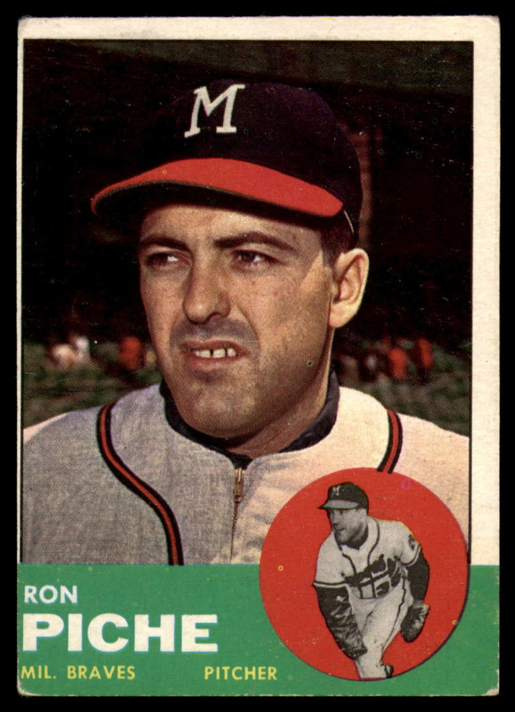 1963 Topps #179 Ron Piche EX Excellent 