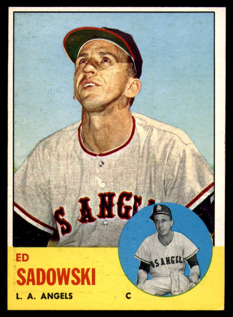 1963 Topps #527 Ed Sadowski EX/NM 