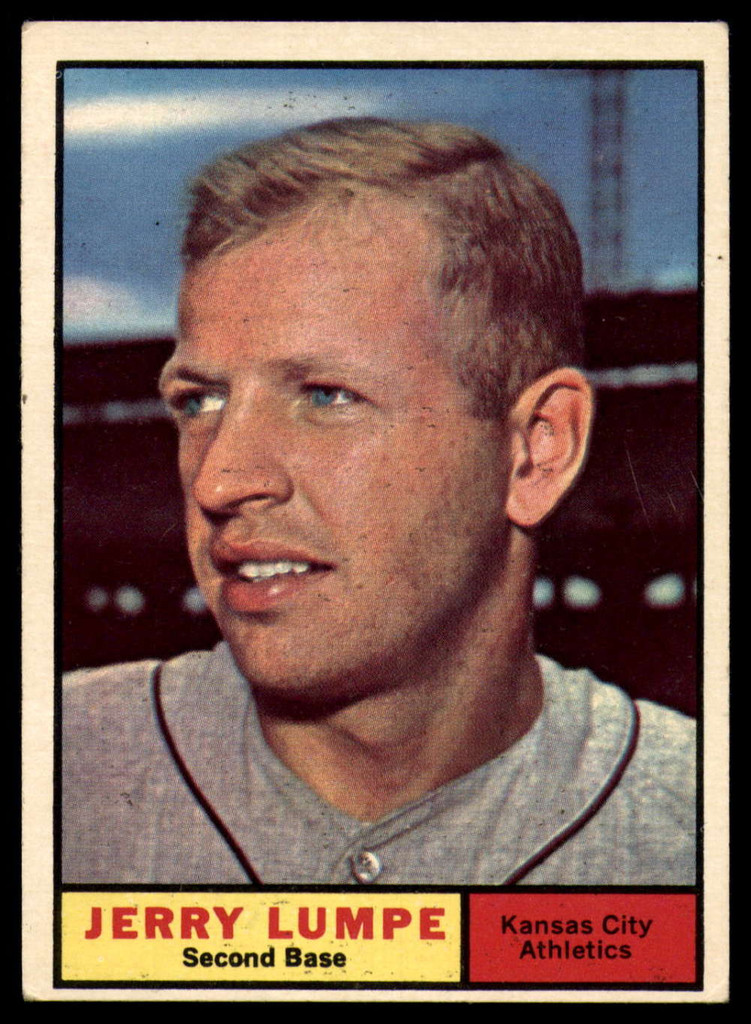 1961 Topps #365 Jerry Lumpe Excellent+  ID: 156145