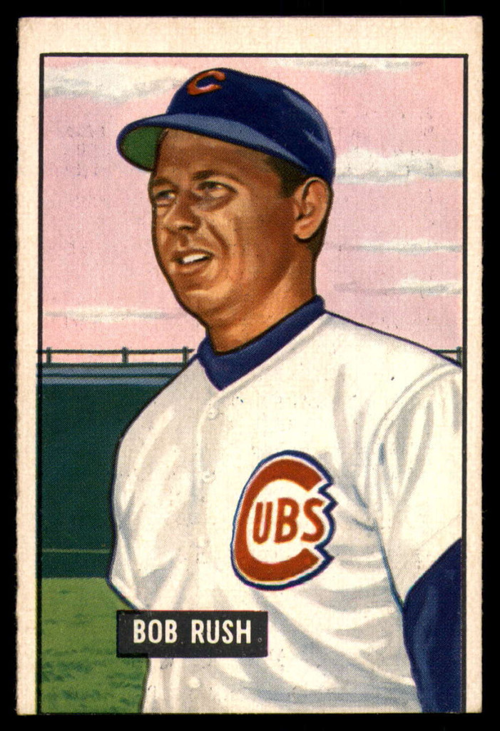 1951 Bowman #212 Bob Rush EX