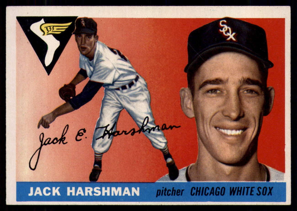 1955 Topps #104 Jack Harshman NM