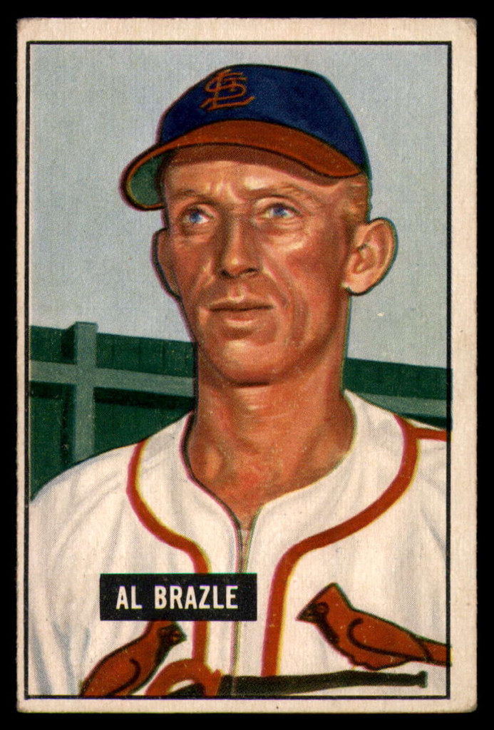 1951 Bowman #157 Al Brazle EX 